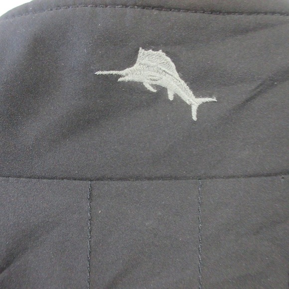 Tommy Bahama Trinidad Water Resistant Utility Jacket Men XL Black Full Zip 486 - Picture 7 of 15